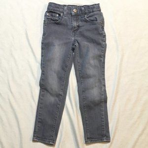 Sonoma Gray Skinny Jeans, Adjustable Waist, Size 5